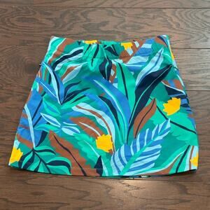 J. McLaughlin Briana Elastic Waist Mini Skort Size XS